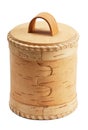 Birch bark box Royalty Free Stock Photo