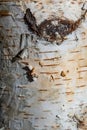 Birch bark closeup background texture Royalty Free Stock Photo