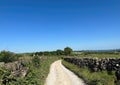 Birch Close Lane in, Bingley, Yorkshire, UK Royalty Free Stock Photo