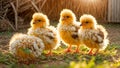 bird bird little chickens the farm color adorable small fluffy sun