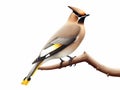 Bird Bohemian Waxwing