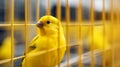 bird in cage generated by AI tool