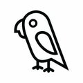 Bird Cage icon vector Royalty Free Stock Photo