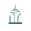 Bird cage vector Royalty Free Stock Photo