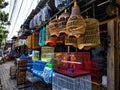 Bird cages for sale, Pramuka Bird Market, Jakarta.Ã¯Â¿Â¼