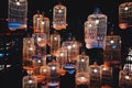 Bird cages at a souvenir shop in Nha Trang, Vietnam