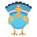 Bird, cartoon cock Vector Icon which can be edit or modify