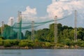 Bird catching nets in Vente Cape ornithological station Lithuania