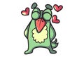 Bird Emoji feeling loved.