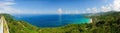 Bird-eye panorama of Phuket coastline Royalty Free Stock Photo