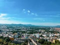 View of phuket town from rang hill, phuket, thailand Royalty Free Stock Photo