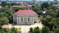 The bird eye view of lanna Folklife Museum in Chiang Mai, Thailand