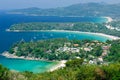 Bird eye view of Phuket, Thailand Royalty Free Stock Photo