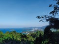 Bird eye view of Phuket viewpoint, Thailand Royalty Free Stock Photo