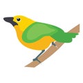 Bird, feather creature Vector Icon which can be modify or edit Royalty Free Stock Photo