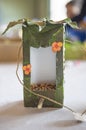 Bird feeder made with recycled materials