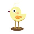 Bird flat style for your design , icon, avatar, character.