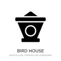 bird house icon in trendy design style. bird house icon isolated on white background. bird house vector icon simple and modern