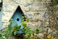 Bird house in need of landscape work