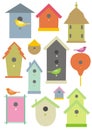 Bird houses Royalty Free Stock Photo