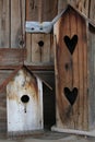 Bird Houses Royalty Free Stock Photo