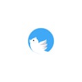 Bird icon design logo - Vector