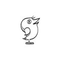 Sketch icon - Bird