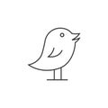 Outline icon - Bird