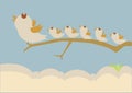 Bird leadership concept