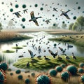 Tracking Bird Flu: Migratory Birds & Avian Influenza Spread, h5n1, h9n2, h7, h3