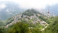 Bird's eye view of Gangtok, Sikkim