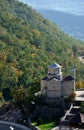 High mountain church, monastery, Ostrog, Montenegro