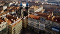 A bird\'s eye view of the old town. Prague, Czech Republic