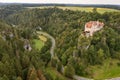 Rabenstein Castle in Franconia Germany