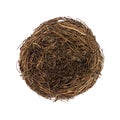 Bird`s nest, Easter mood Easter symbol, a natural Royalty Free Stock Photo