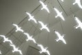 Flying Bird shape led lighting chandelier lamp