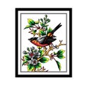 Beautiful Bird Vector Design on Tree Branches