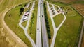 Bird View Highway Rest Area in Germany