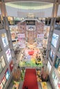 Bird view of Pavilion shopping mall ceiling