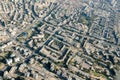 Aerial view on Central Districts of Israel Royalty Free Stock Photo