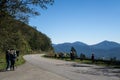 Bird Watchers in the Blue Ridge Mountains