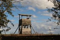 bird watching tower Royalty Free Stock Photo
