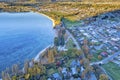 The beautiful autumn lookout of Roys Bay