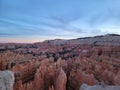 Bird's eye view Bryce Canyon National Park Sunrise Point in Garfield County, Utah