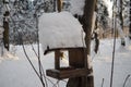 A birdfeeder, bird table, or tray feeder is a device placed outdoors to supply bird food to birds. Bird feeding