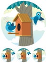 Birdhouse Royalty Free Stock Photo