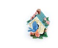 Birdhouse figurine