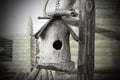 The birdhouse. House for birds.