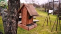 Birdhouse middle of the garden