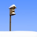 Birdhouse on a stick